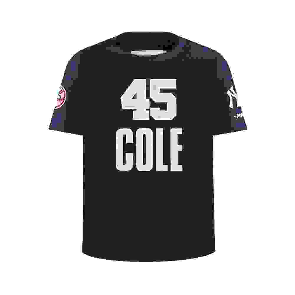 Pro Standard MLB New York Yankees Gerrit Cole #45 Classic Big Boys' Navy Tee